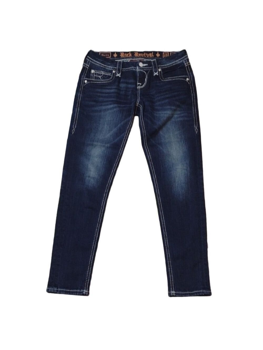 Rock REVIVAL - martia ankle skinny jeans size 25